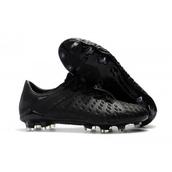 Buty piłkarskie Meskie - Nike HyperVenom Phantom III FG Czarne Srebro