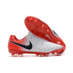 Buty piłkarskie Sklep Nike Tiempo Legend VII FG Biały Czerwony Czarny