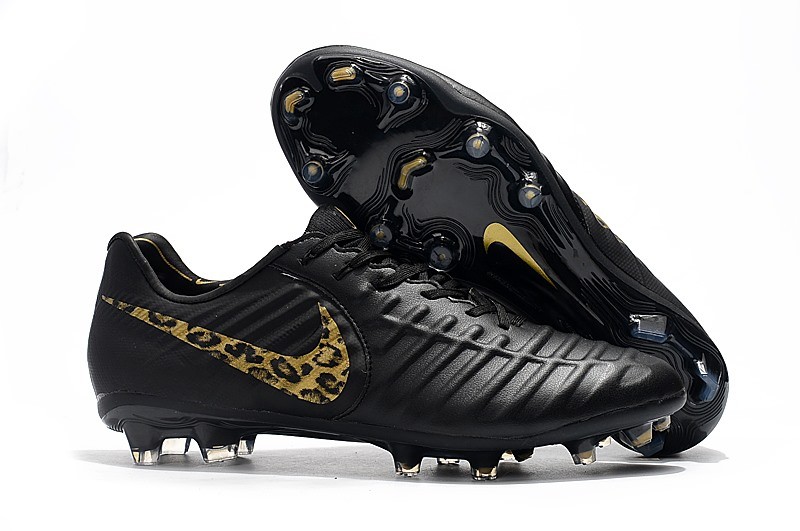 Nike Tiempo Legend 7 Academy FG Black Lux - Czarny/Metallic