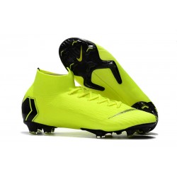 Nowe Nike Mercurial Superfly VI 360 Elite FG Korki Pilkarskie - Fluorescencyjny ŻÓłty