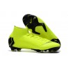Nowe Nike Mercurial Superfly VI 360 Elite FG Korki Pilkarskie - Fluorescencyjny ŻÓłty Nowe Nike Mercurial Superfly VI 360 Elite FG Korki Pilkarskie -