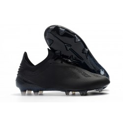 Meskie Buty piłkarskie Adidas X 18.1 FG Wszystko Czarne