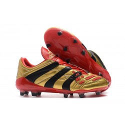 Korki Piłkarskie Adidas Predator Accelerator Electricity FG Złoty Czerwony Czarny