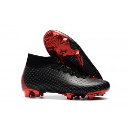 Tanie buty piłkarskie Nike Mercurial Superfly VI 360 Elite FG Nike x Jordan Czerwony Czarny