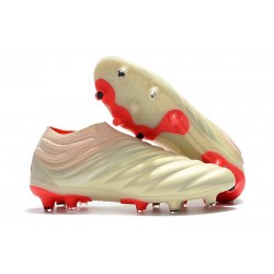 Nowe Buty piłkarskie Adidas Copa 19+ FG Biały Solar Czerwony