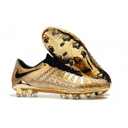 Nowe Buty piłkarskie Nike HyperVenom Phantom 3 FG Złoty Czarny