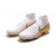 Nike Mercurial Superfly 6 Elite FG Buty Piłkarskie Biały Złoto