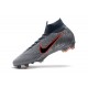 Nike Mercurial Superfly 6 Elite FG Buty Piłkarskie Szary Pomarańczowy