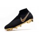 Meskie Buty piłkarskie Nike Phantom VSN Elite DF FG - Czarny Złoto