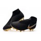 Meskie Buty piłkarskie Nike Phantom VSN Elite DF FG - Czarny Złoto