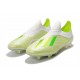 Korki Piłkarskie Nowe Adidas X 18+ FG Biały Zielony