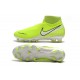 Nike Phantom VSN Elite DF FG - Fluorescencyjny Żółty Biały