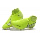 Nike Phantom VSN Elite DF FG - Fluorescencyjny Żółty Biały