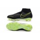 Meskie Buty piłkarskie Nike Phantom VSN Elite DF FG - Czarny Fluorescencyjny Żółty