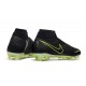 Meskie Buty piłkarskie Nike Phantom VSN Elite DF FG - Czarny Fluorescencyjny Żółty