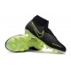 Meskie Buty piłkarskie Nike Phantom VSN Elite DF FG - Czarny Fluorescencyjny Żółty