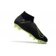 Meskie Buty piłkarskie Nike Phantom VSN Elite DF FG - Czarny Fluorescencyjny Żółty