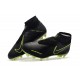 Meskie Buty piłkarskie Nike Phantom VSN Elite DF FG - Czarny Fluorescencyjny Żółty