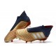 Adidas Predator 19+ FG Buty Piłkarskie - Złoty Srebro Czerwony