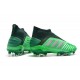 Adidas Predator 19+ FG Buty Piłkarskie - Zielony Czarny