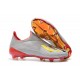 adidas Predator 19+ FG Korki Pilkarskie - Redirect Pack Srebro Czerwony