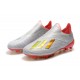 adidas Predator 19+ FG Korki Pilkarskie - Redirect Pack Srebro Czerwony