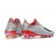 adidas Predator 19+ FG Korki Pilkarskie - Redirect Pack Srebro Czerwony