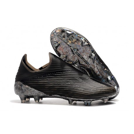 adidas Predator 19+ FG Korki Pilkarskie - "DARK SCRIPT" Czarny