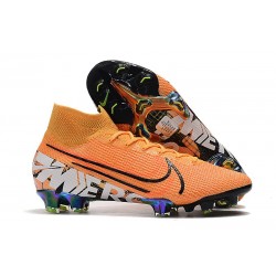 Nike Mercurial Superfly VII Elite FG Korki - Pomarańczowy