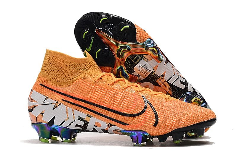Nike Mercurial Superfly VII Elite FG Korki - Pomarańczowy