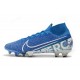 Nike Mercurial Superfly VII Elite FG Korki - New Lights Niebieski