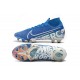 Nike Mercurial Superfly VII Elite FG Korki - New Lights Niebieski