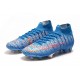 Nike Mercurial Superfly VII Elite FG Korki - Shuai Niebieski 