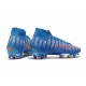 Nike Mercurial Superfly VII Elite FG Korki - Shuai Niebieski 