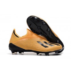 adidas Predator 19+ FG Korki Pilkarskie - Pomarańczowy Czarny