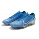 Buty piłkarskie korki Nike Mercurial Vapor 13 Elite FG Niebieski Biały