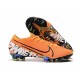 Buty piłkarskie korki Nike Mercurial Vapor 13 Elite FG Pomarańczowy Biały