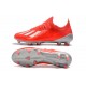 Buty Piłkarskie adidas X 19.1 FG Czerwony Srebro
