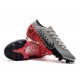 Buty Neymar Nike Mercurial Vapor 13 Elite FG NJR Platyna Czarny Czerwony