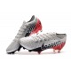 Buty Neymar Nike Mercurial Vapor 13 Elite FG NJR Platyna Czarny Czerwony