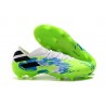 Buty Piłkarskie adidas Nemeziz 19.1 FG - Biały Zielony Niebieski