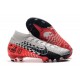 Nike NJR Mercurial Superfly VII Elite FG Korki - Chrom Czerwony Czarny