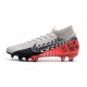 Nike NJR Mercurial Superfly VII Elite FG Korki - Chrom Czerwony Czarny