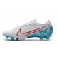Buty piłkarskie korki Nike Mercurial Vapor 13 Elite FG Biały Niebieski