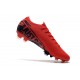 Buty piłkarskie korki Nike Mercurial Vapor 13 Elite FG Czarny Czerwony