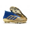 Korki Pilkarskie Adidas Predator 19+ FG Złoto Niebieski