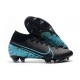 Nike Mercurial Superfly VII Elite FG Korki - Czarny Niebieski