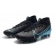 Nike Mercurial Superfly VII Elite FG Korki - Czarny Niebieski