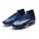 Nike Dream Speed Mercurial Superfly VII Elite FG Korki - Niebieski