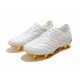 Profesjonalne Buty piłkarskie Adidas Copa 19.1 FG Biały Złoto